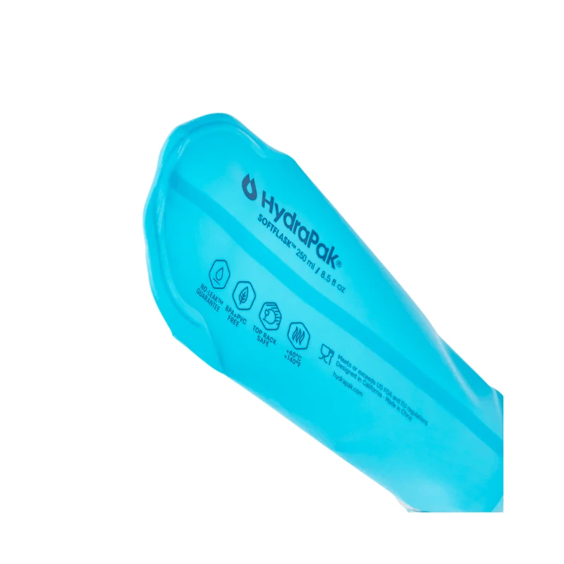 HydraPak SoftFlask 250ml Reusable Nutrition Flask 7 HydraPak SoftFlask 250ml Reusable Nutrition Flask - Image 5