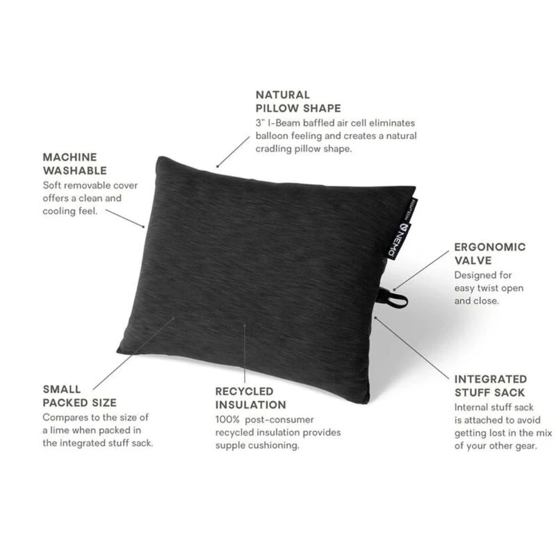 NEMO EQUIPMENT NEMO Fillo Elite Ultralight Backpacking Pillow 7 NEMO EQUIPMENT NEMO Fillo Elite Ultralight Backpacking Pillow - Image 5